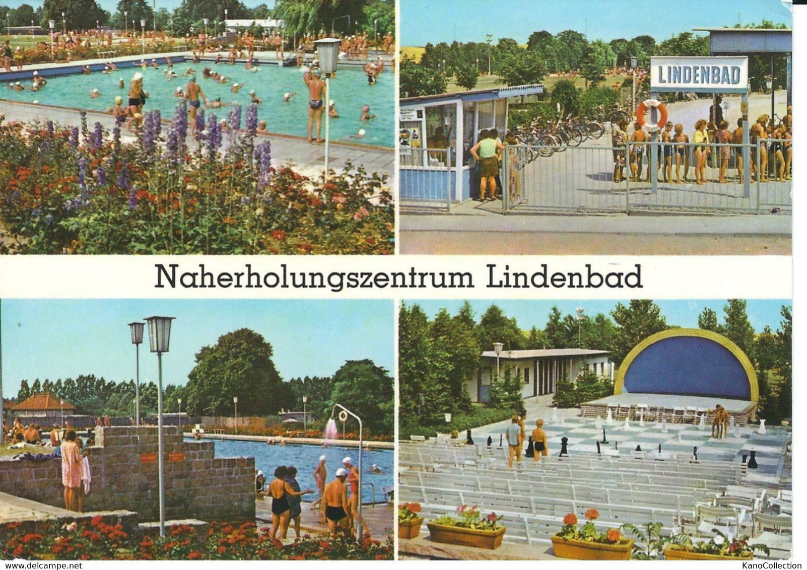 Pasewalk, DDR, Naherholungszentrum Lindenbad, Nicht Gelaufen - Pasewalk