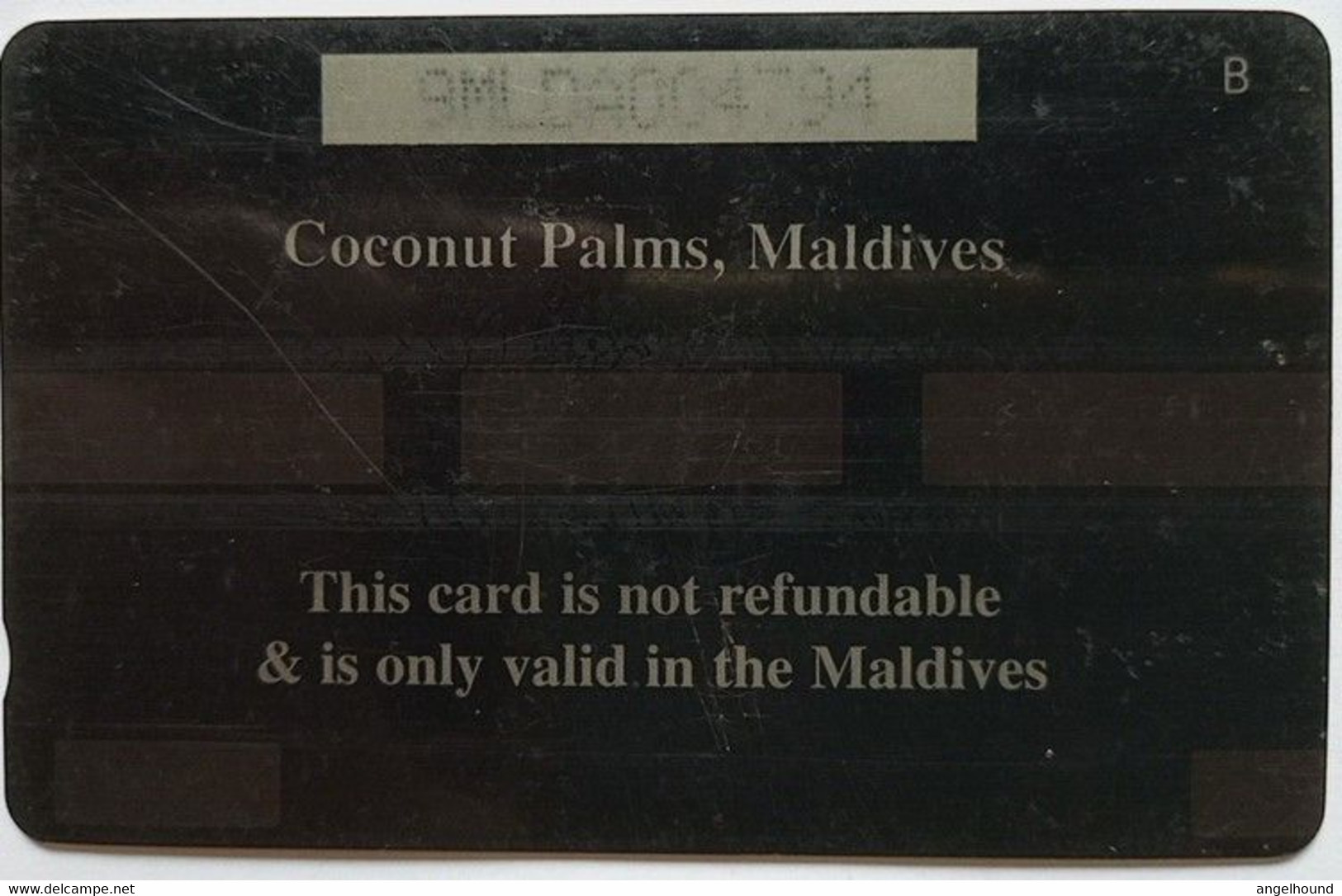 Maldives Rf.20 9MLDA " Coconut Palms " - Maldiven