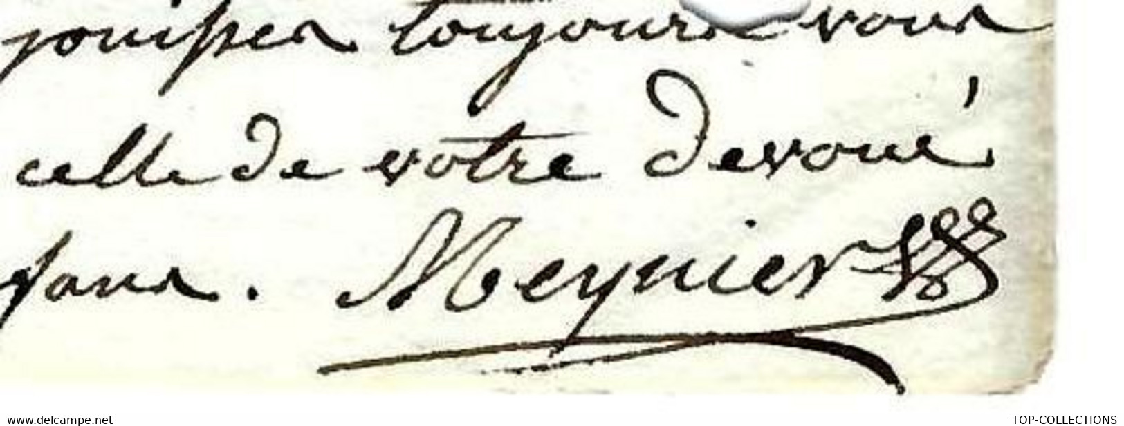 1799  Dijon Cote D’Or  ENTETE REVOLUTION ARMEES NAPOLEON LETTRE Général De Division Meynier à Son Ami Alexandre à Paris - Historische Documenten