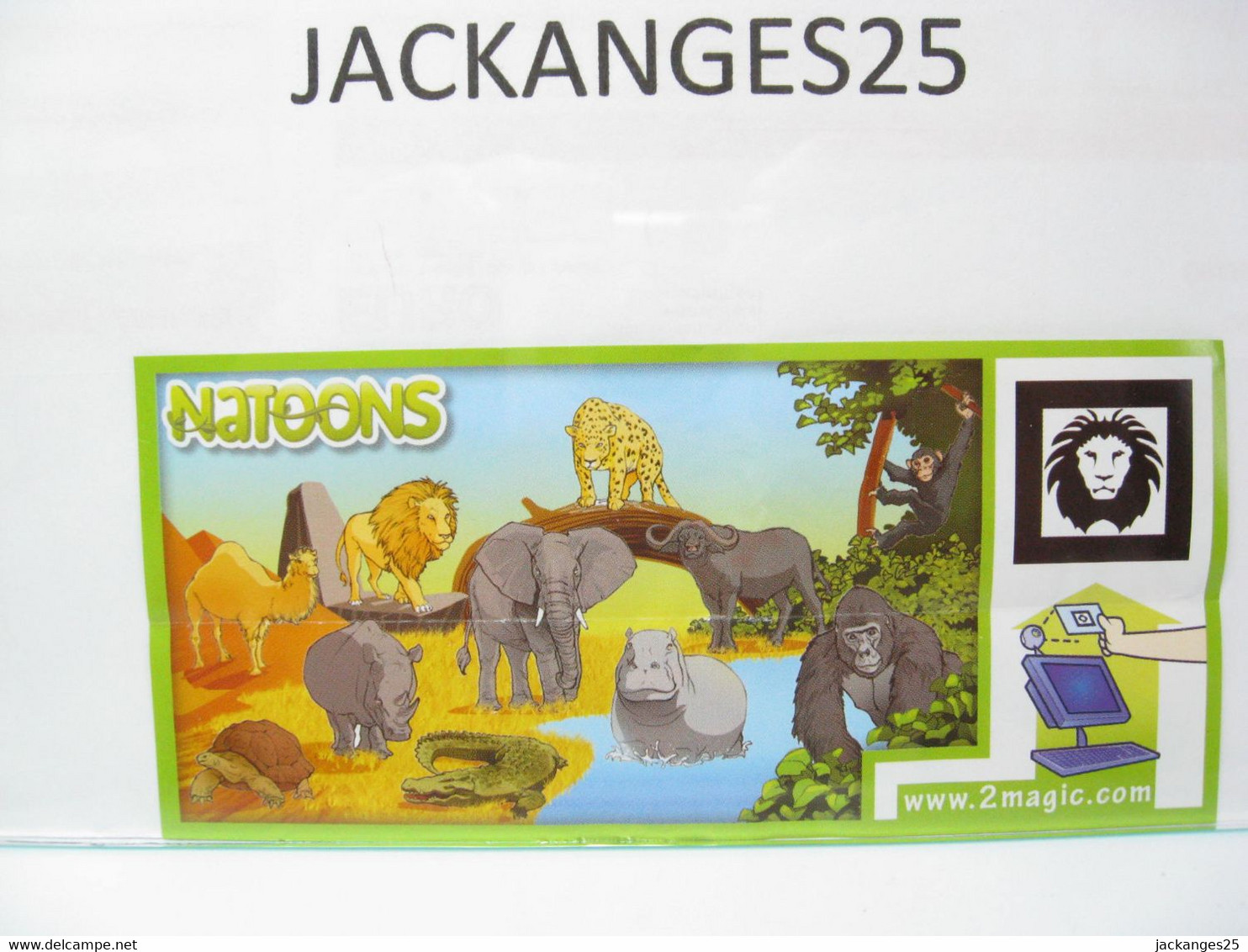 KINDER MPG DC 010 BUFFLE ANIMAUX NATOONS TIERE 2011 + BPZ - Familien