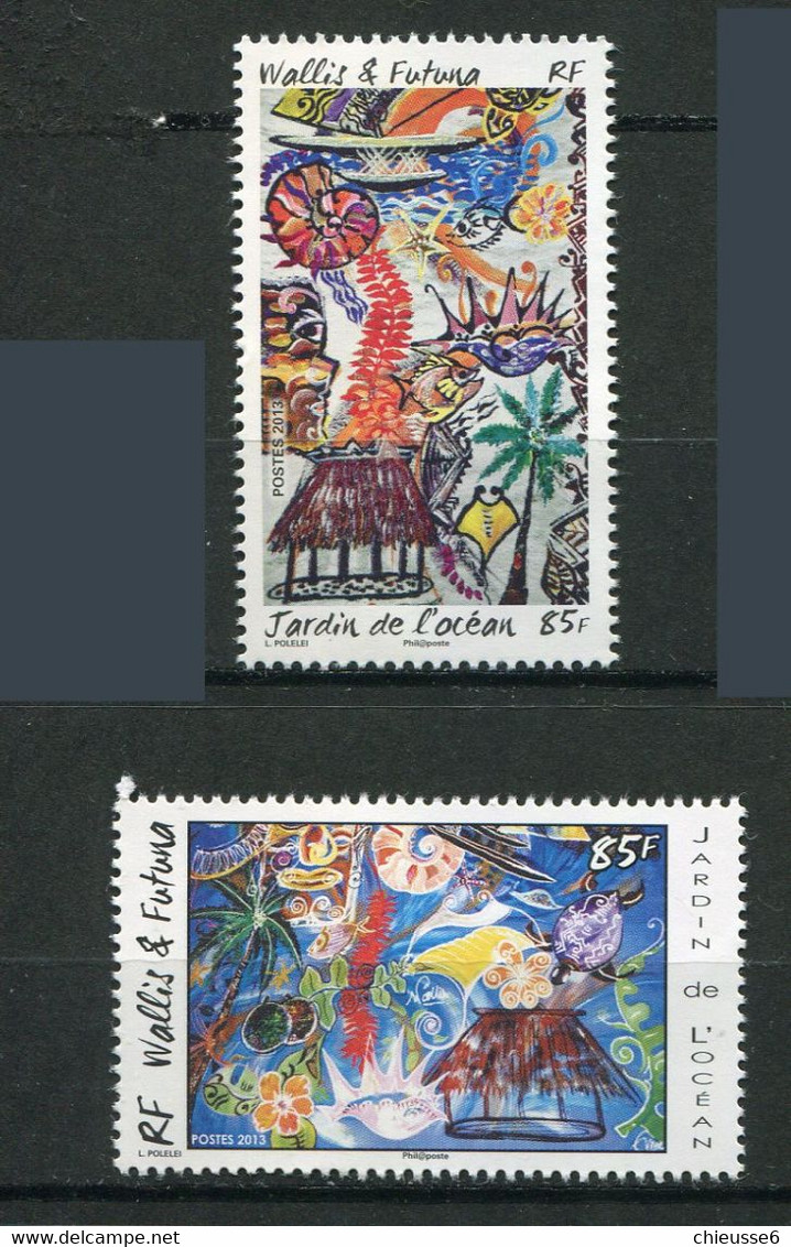 Wallis Et Futuna ** N° 781 - 782 - Jardin De L' Ocean - Unused Stamps