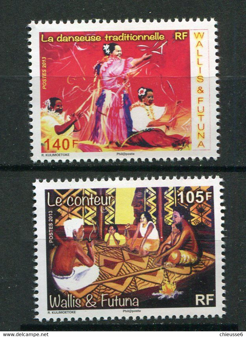 Wallis Et Futuna ** N° 788/789 - Scéne De La Vie Quotidienne - Neufs