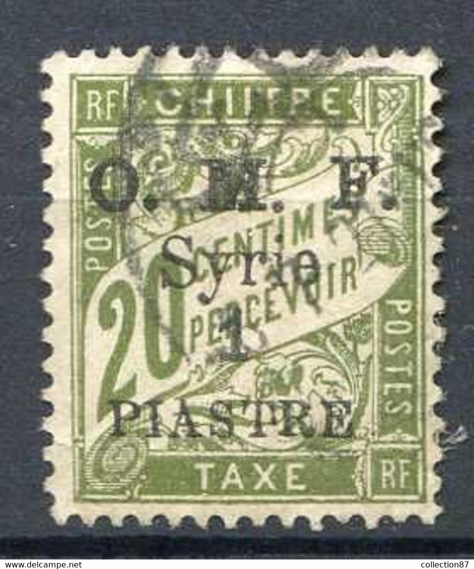 SYRIE -- TAXE N° 10 Ø Oblitéré - Used Ø <  ---  SYRIA SIRIA - Postage Due