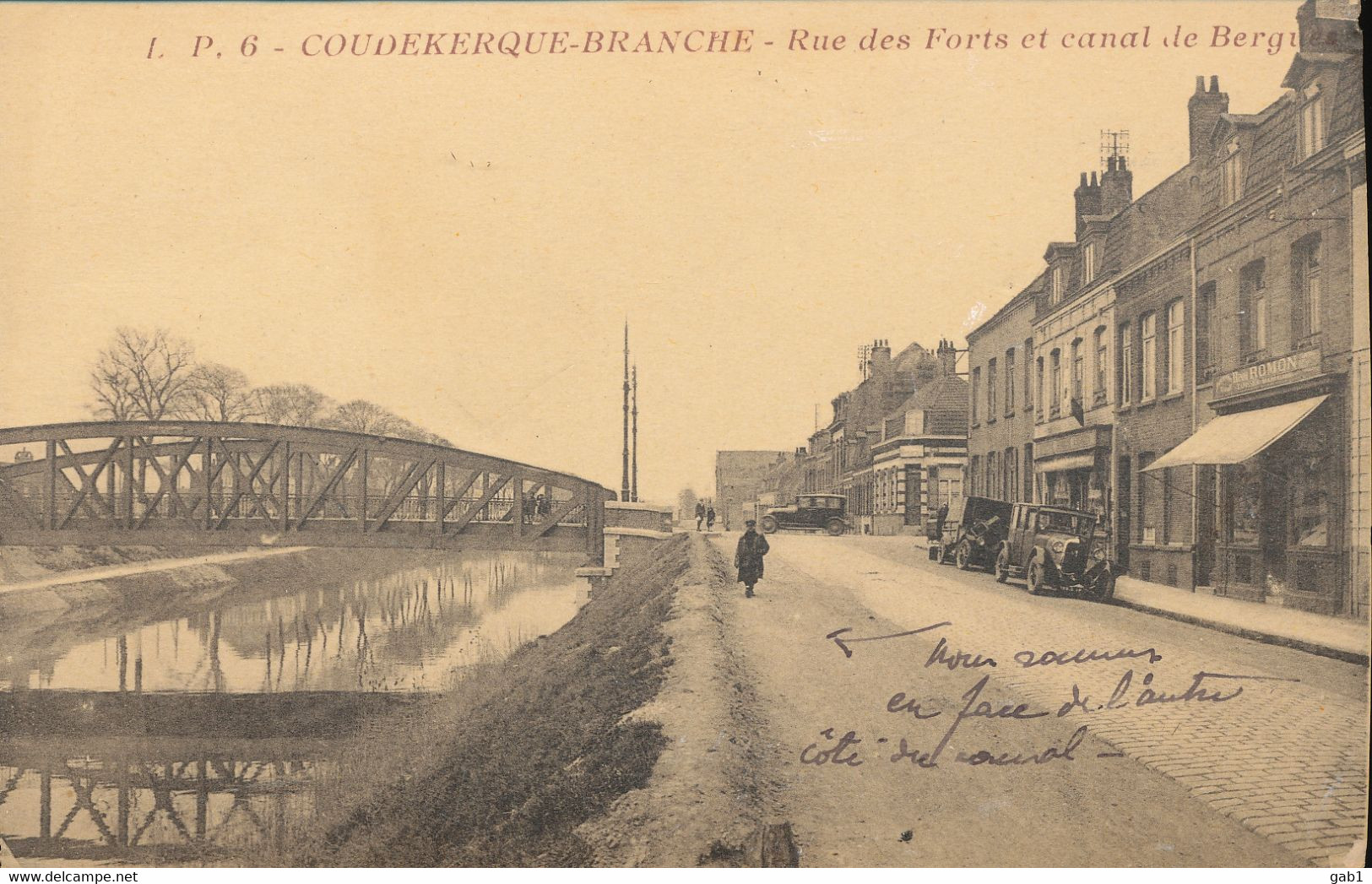 59 ---  Coudekerque - Branche -- Rue Des Forts Et Canal De Bergue - Coudekerque Branche