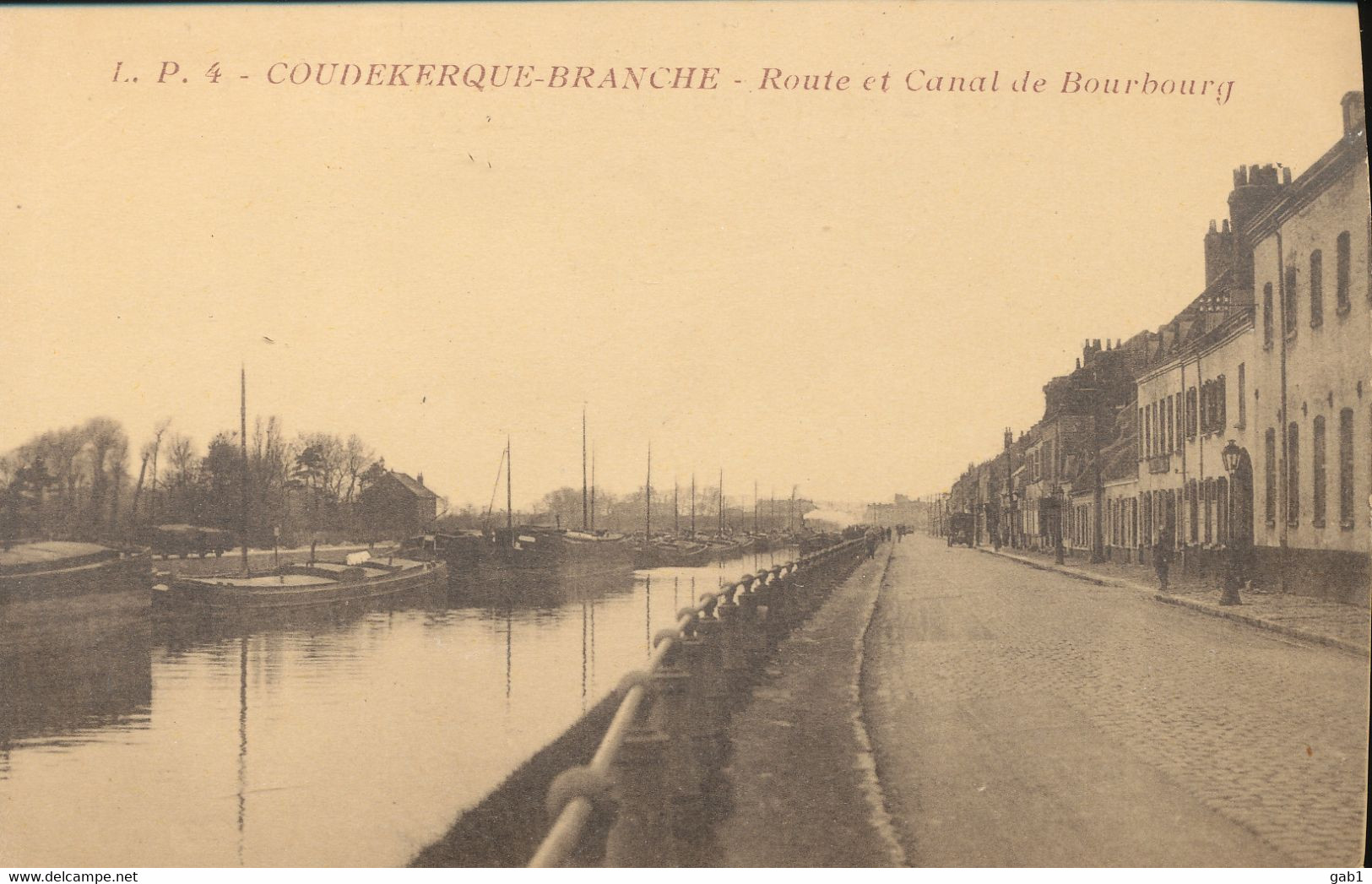 59 ---  Coudekerque - Branche -- Route Et Canal De Bourbourg - Coudekerque Branche