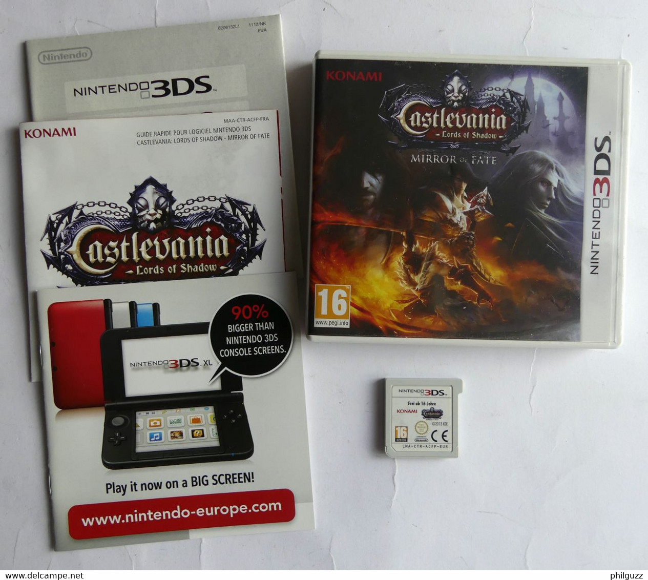 JEU NINTENDO 3DS  CASTLEVANIA Lords Of Shadow - MIRROR OF FATE - Nintendo 3DS