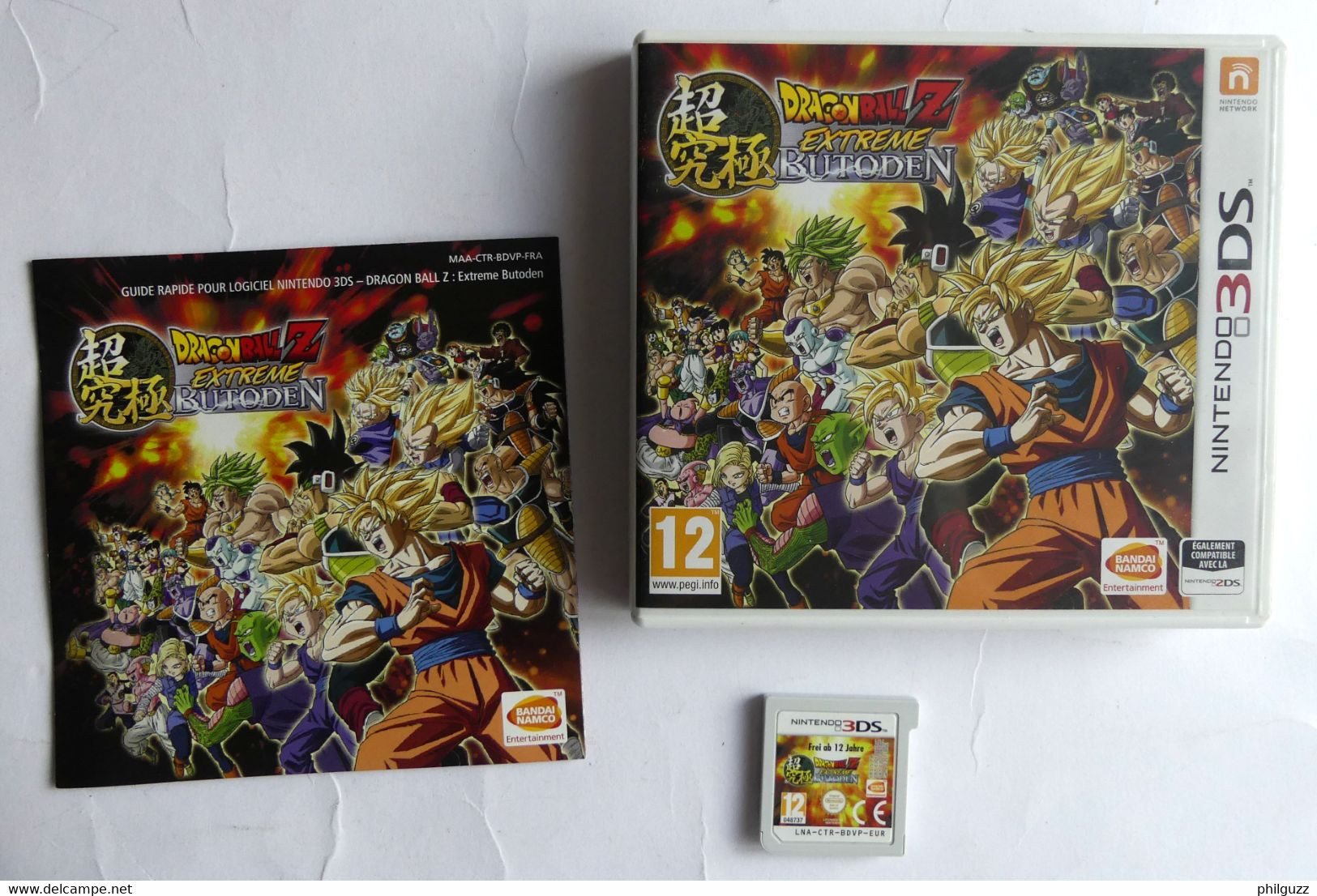 JEU NINTENDO 3DS DRAGON BALL Z EXTREME BUTODEN - Nintendo 3DS