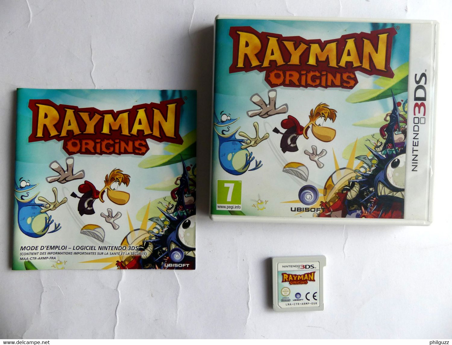 JEU NINTENDO 3DS RAYMAN ORIGINS - Nintendo 3DS