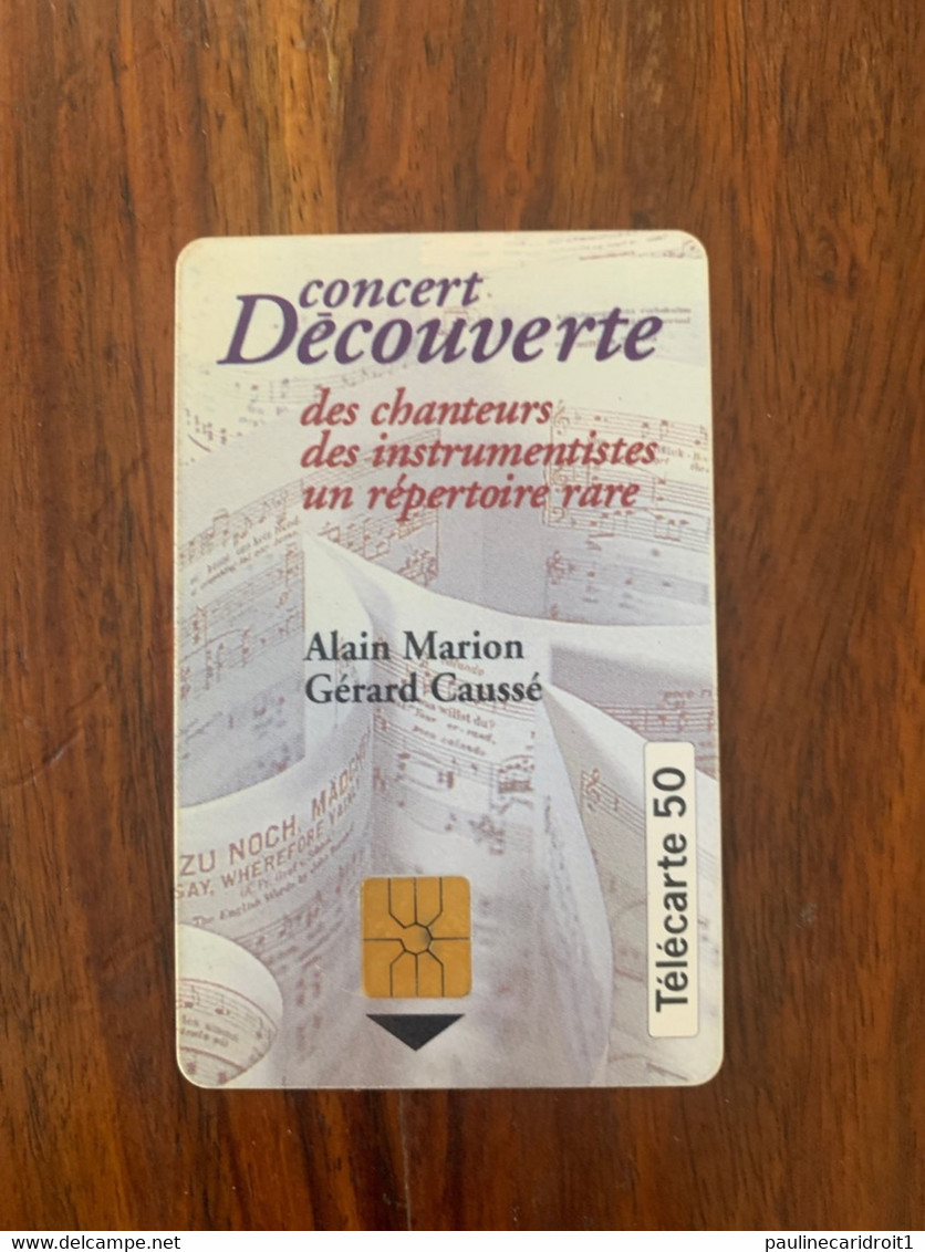 Télécarte Concert Découverte  50u - Zonder Classificatie