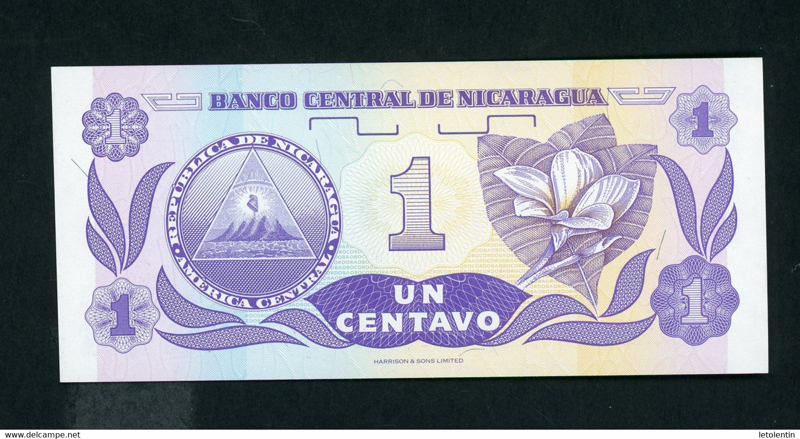 NICARAGUA : 1 CENTAVO -  NEUF - Nicaragua