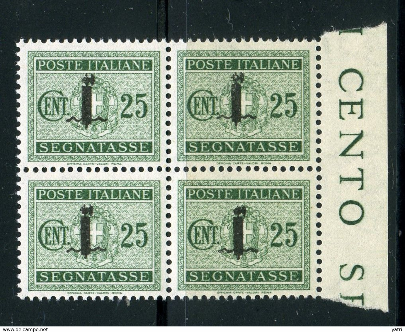 Repubblica Sociale (1944) - Segnatasse, 25 Cent.  ** - Postage Due