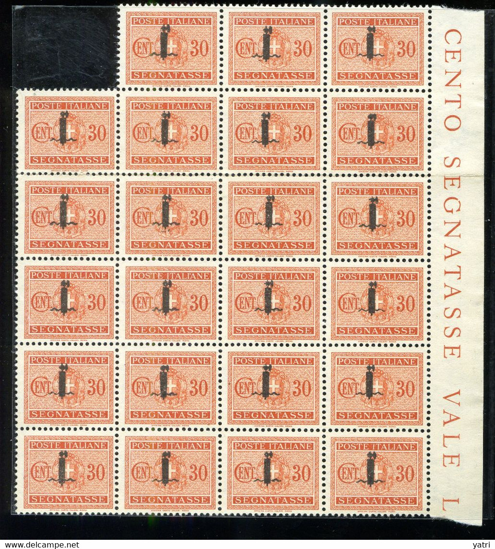 Repubblica Sociale (1944) - Segnatasse, 30 Cent.  ** - Postage Due