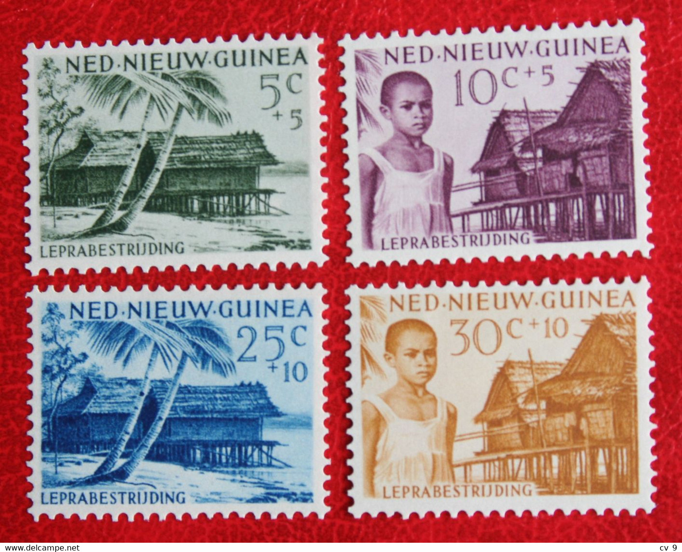 READ  Lepra Zegels NVPH 41-44 1956 MH / Ongebruikt NIEUW GUINEA NIEDERLANDISCH NEUGUINEA / NETHERLANDS NEW GUINEA - Nouvelle Guinée Néerlandaise