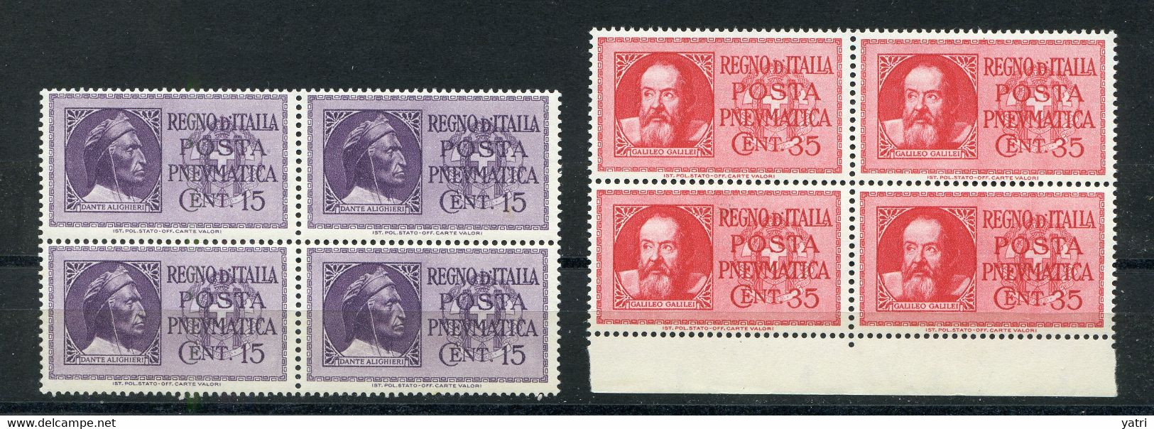 Regno D'Italia (1933) - Posta Pneumatica ** - Portomarken