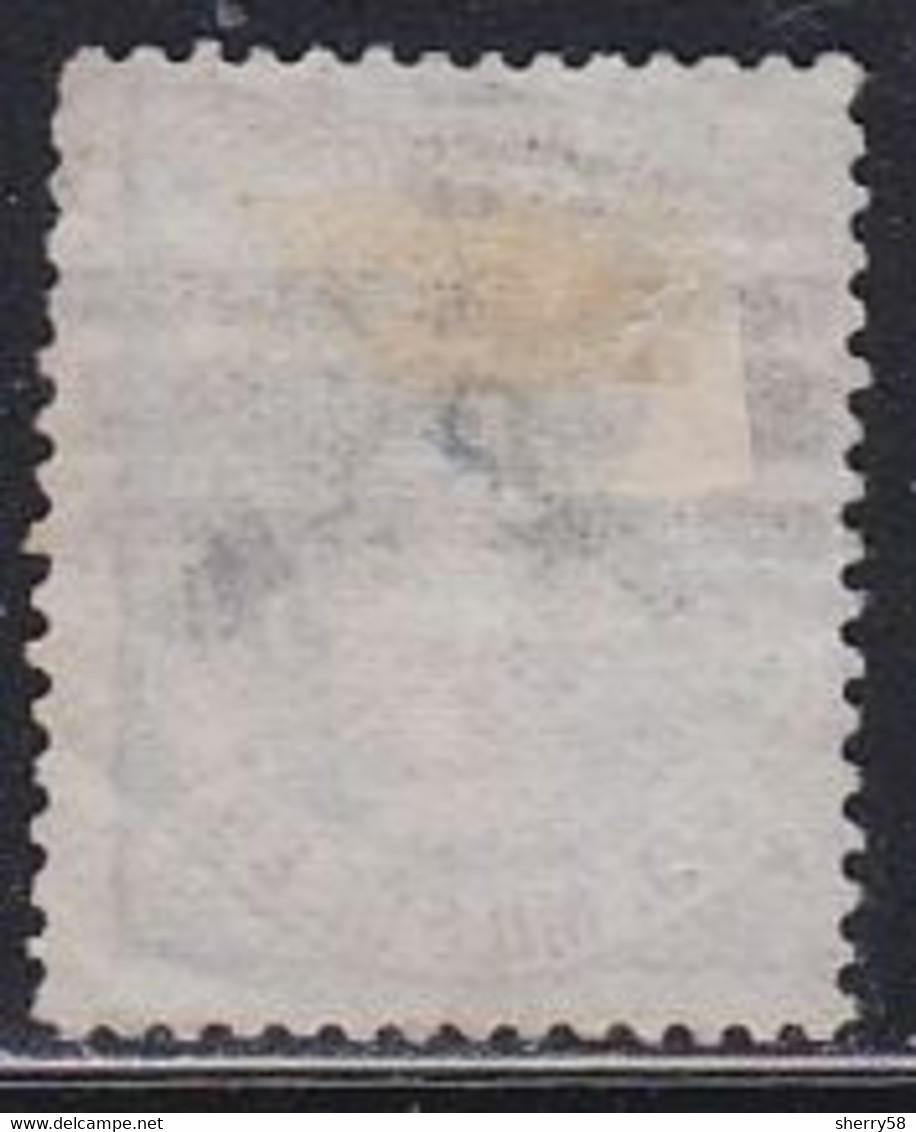 1870-ED. 107 B  GOB. PROVISIONAL. EFIGIE ALEGÓRICA DE ESPAÑA- 50 MILESIMAS ULTRAMAR-BARRADO - Used Stamps