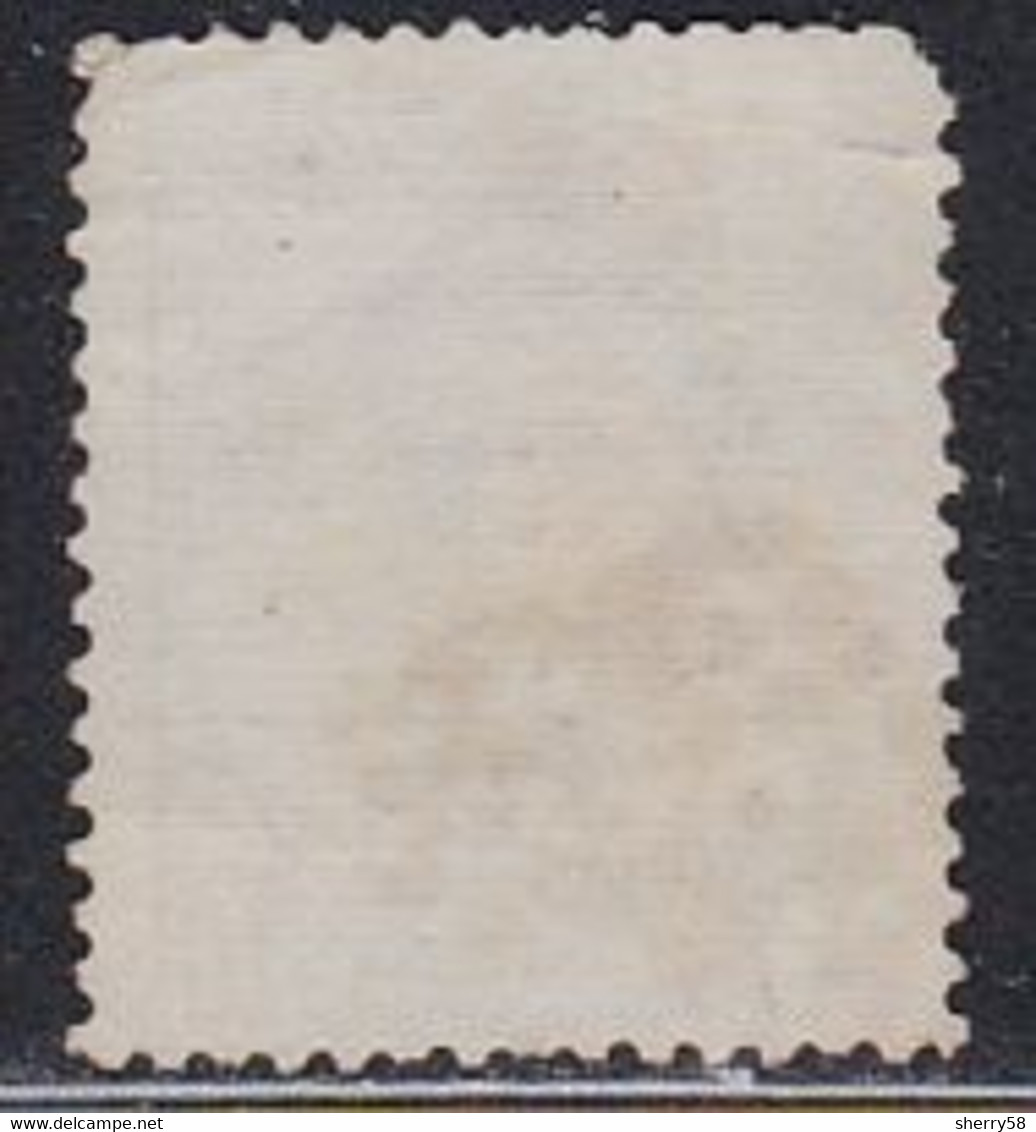 1872-ED. 121 REEINADO DE AMADEO I - EFIGIE DE AMADEO I -10 CENT. ULTRAMAR-USADO ROMBO DE PUNTOS-DESCARNADO - - Used Stamps