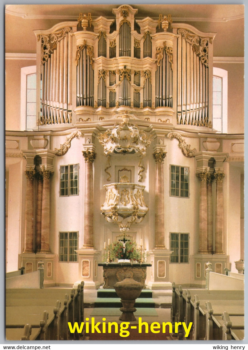 Gersfeld In Der Rhön - Evangelisch Lutherische Kirche 1   Innenansicht Mit Orgel - Rhön