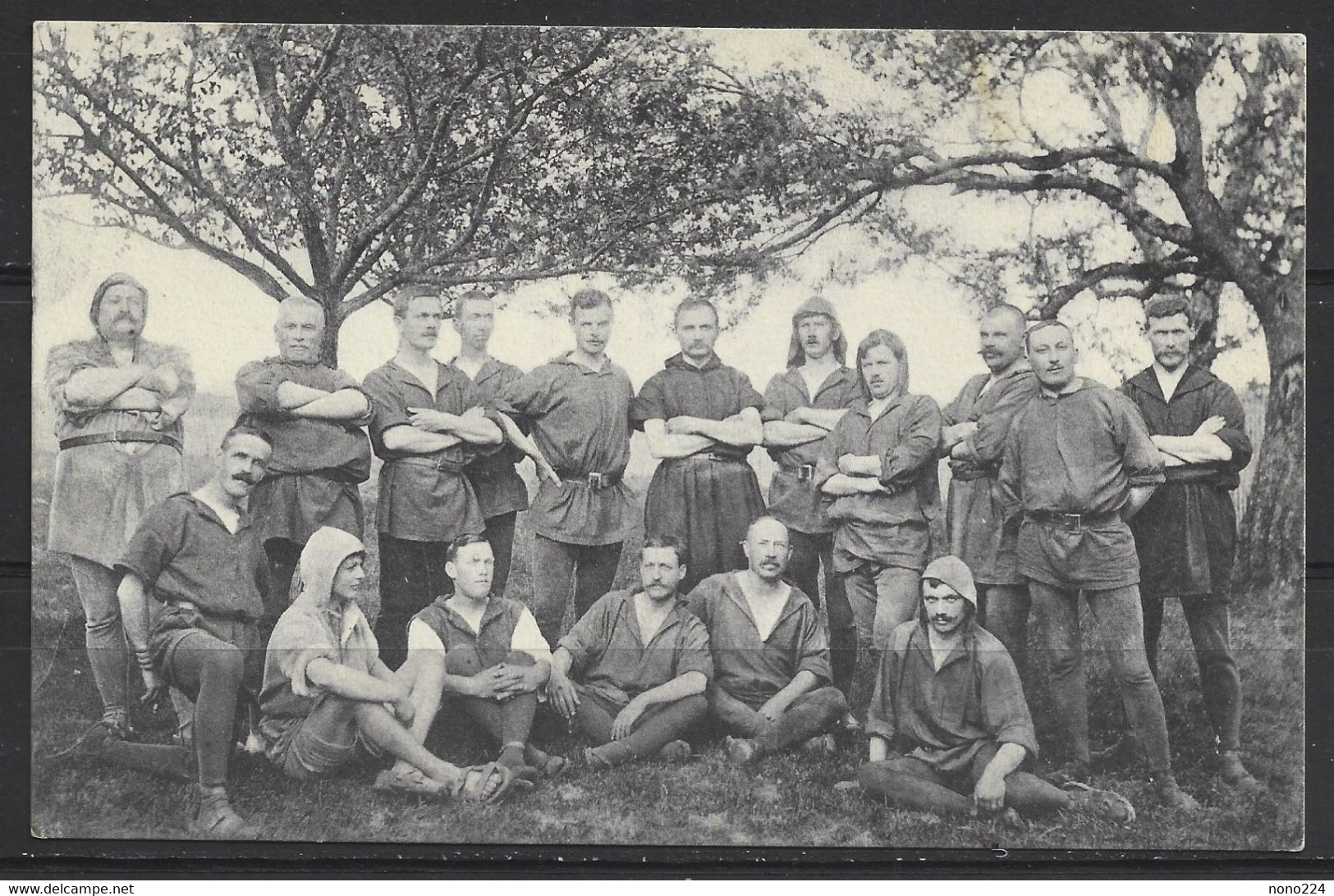 Carte P De 1914 ( Mézières / Théatre Du Jorat / Groupe De Chanteurs ) - Jorat-Mézières