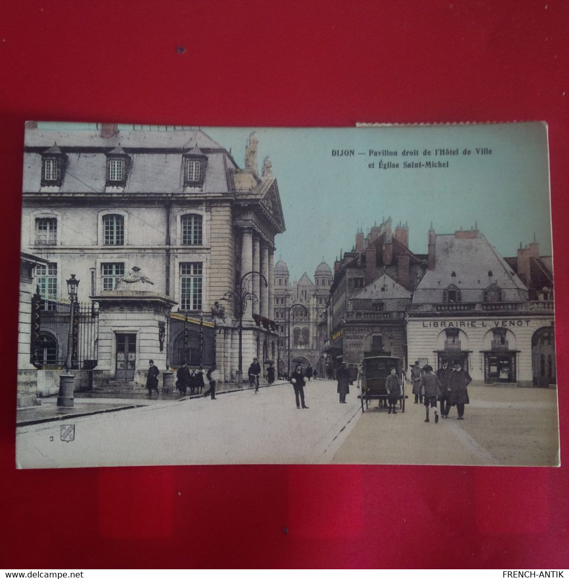 VIGNETTE 7 INTERNACIA KONGRSO DE ESPERANTO DIJON PAVILLON DROITE DE L HOTEL DE VILLE - Esperanto