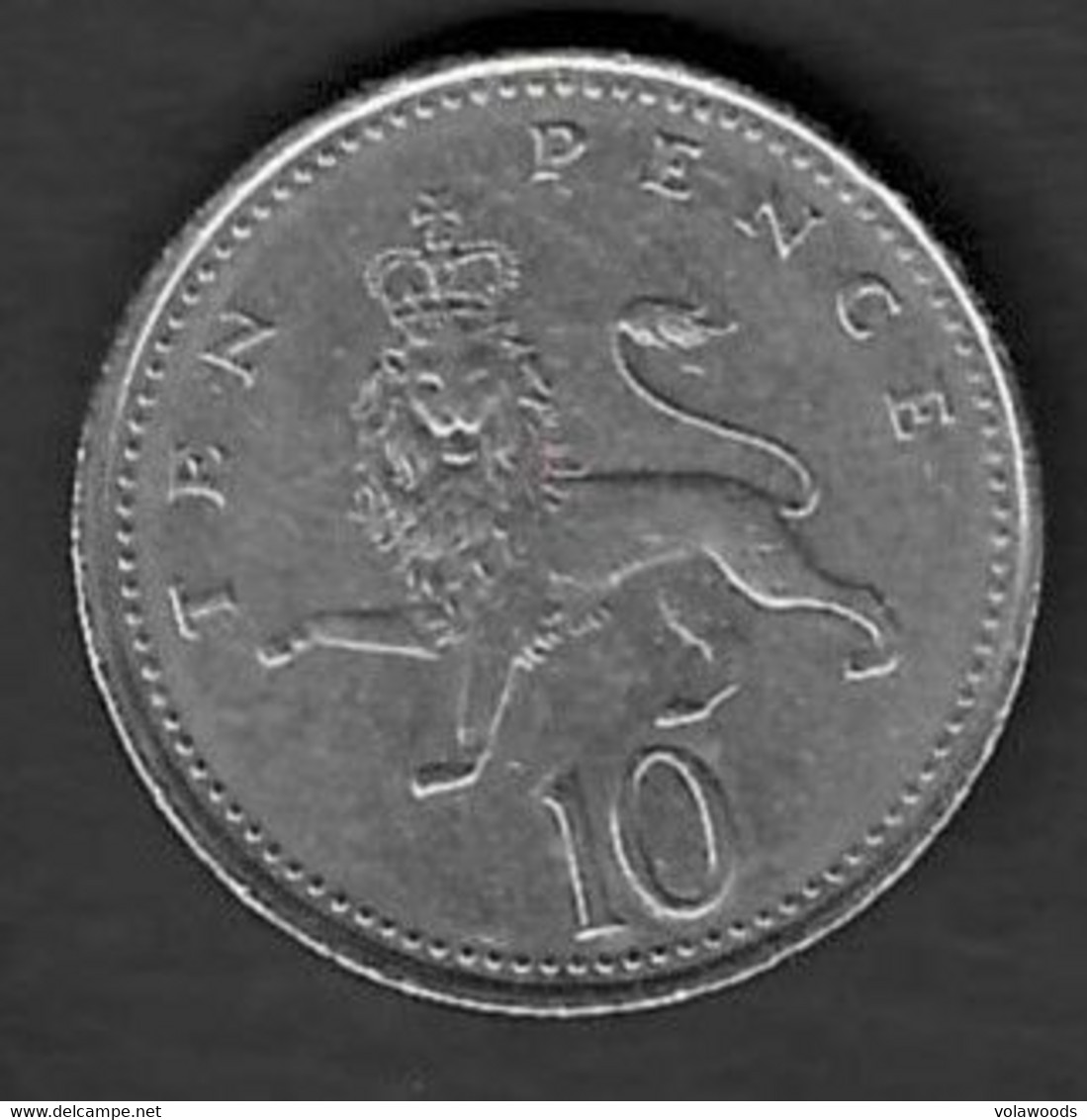 Regno Unito - Moneta Circolata Da 10 Pence "Crowned Passant Lion" Km989 - 2000 - 10 Pence & 10 New Pence