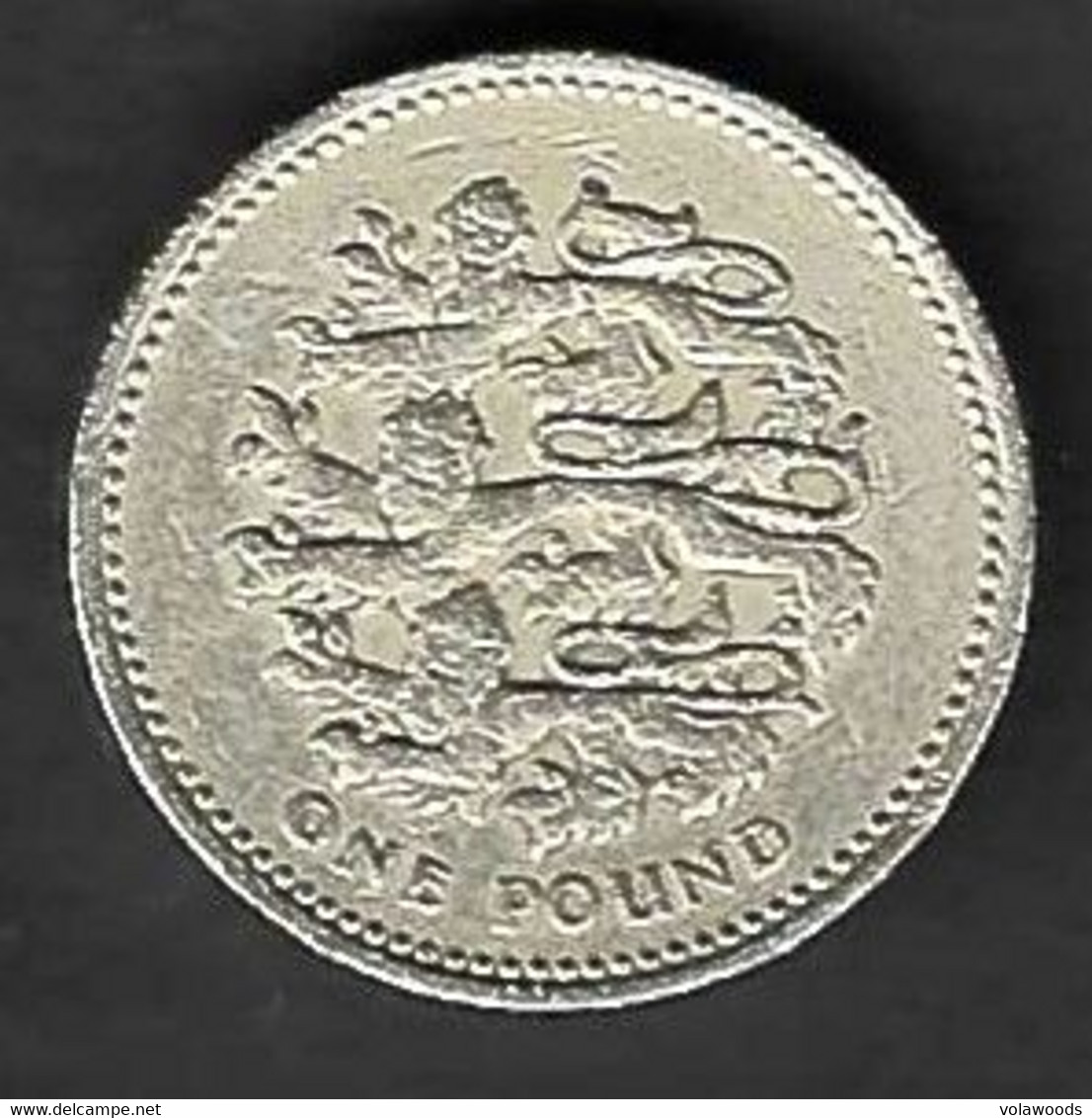 Regno Unito - Moneta Circolata Da 1 Pound "Three Lions Of England" Km975 - 1997 - 1 Pound