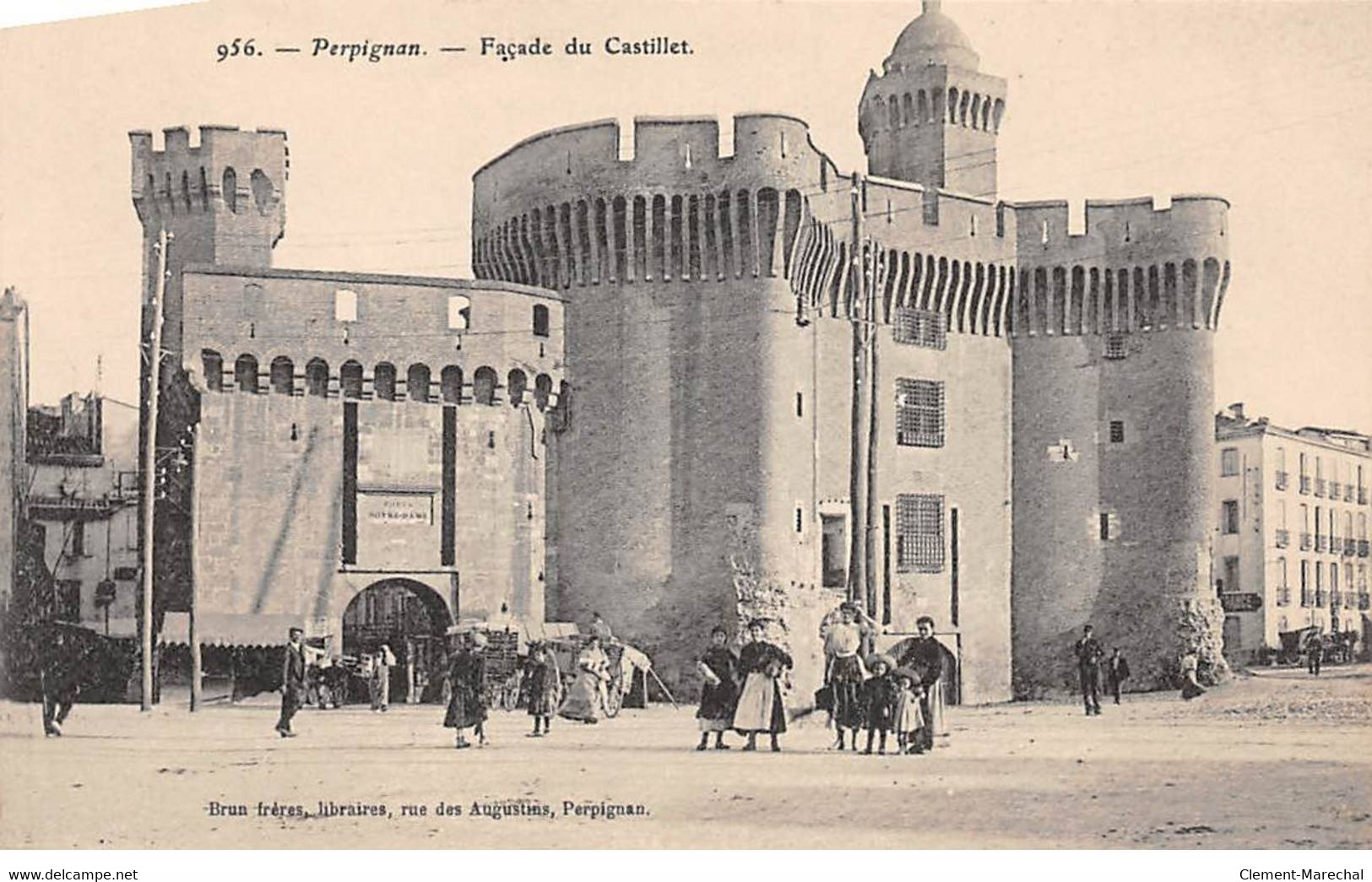 PERPIGNAN - Façade Du Castillet - Très Bon état - Perpignan