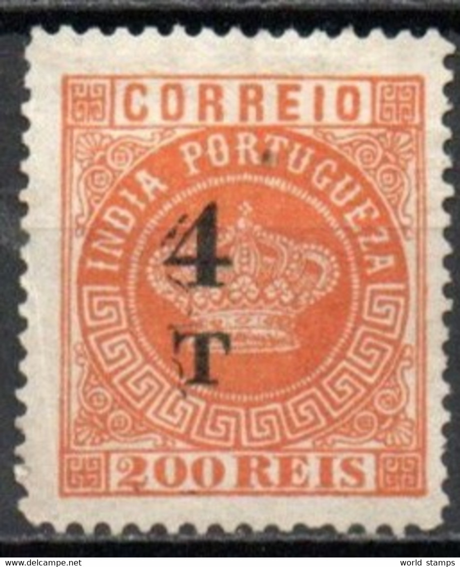 INDE PORT. 1881 SANS GOMME - Portugiesisch-Indien