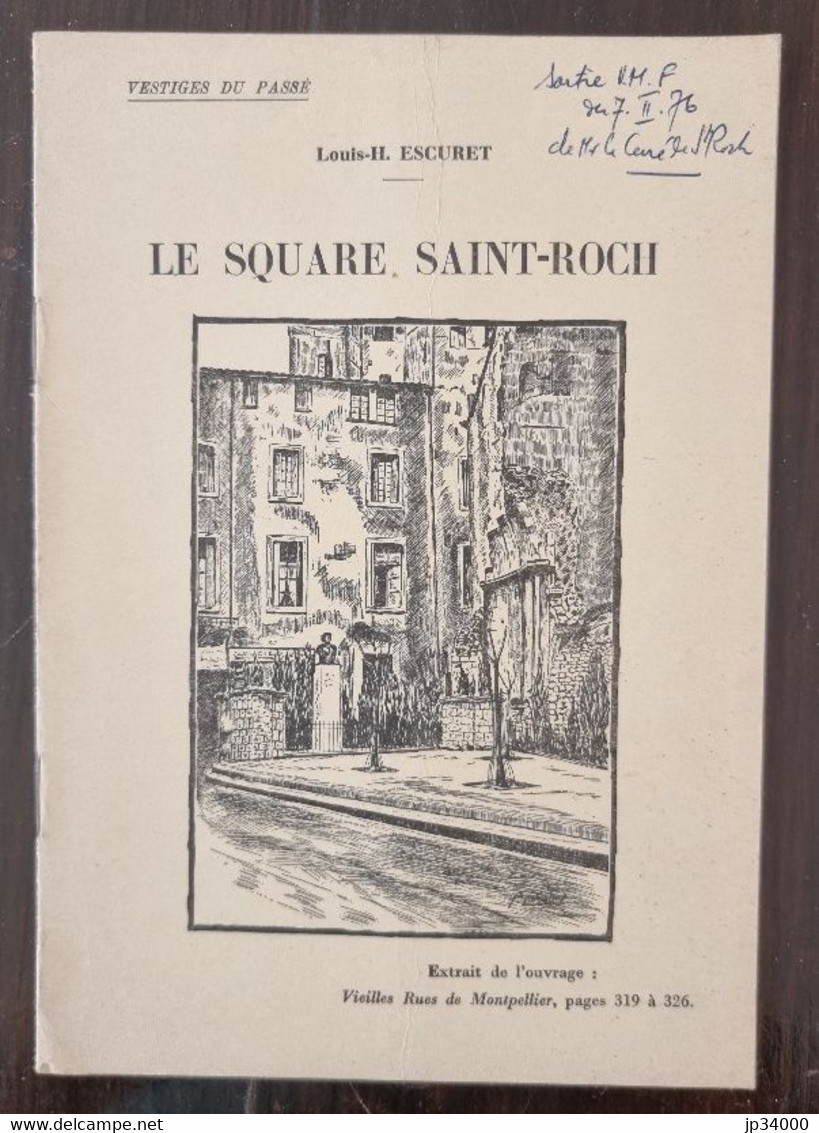 LE SQUARE SAINT ROCH Par Louis ESCURET (régionalisme Languedoc, Occitanie) - Languedoc-Roussillon