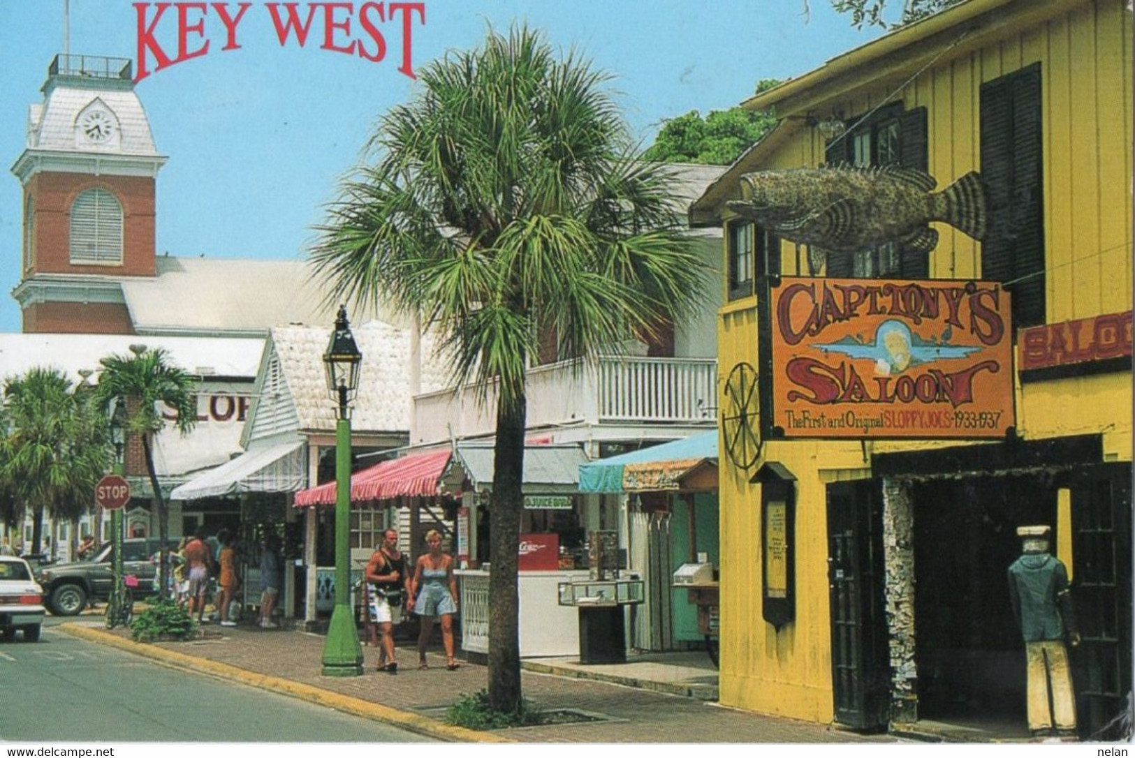 KEY WEST  - F.P. - STORIA POSTALE - Key West & The Keys