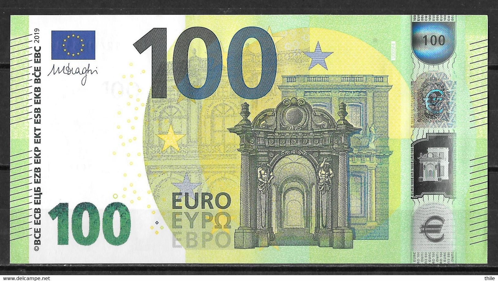 FRANCE - 100 € - UC - U005 F4 - UNC - 100 Euro