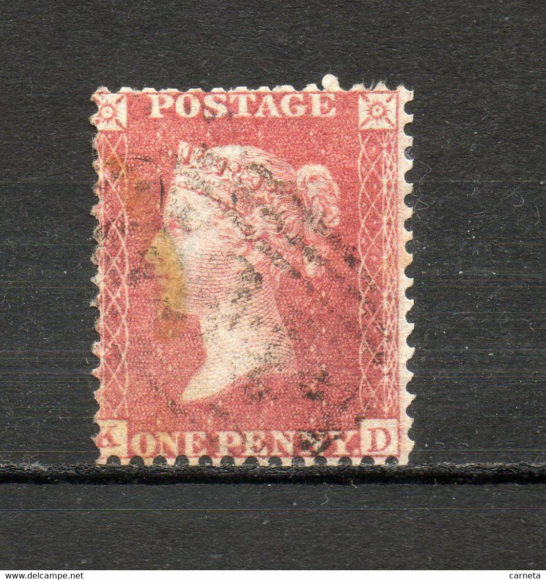 GRANDE BRETAGNE  N° 10 I    OBLITERE   COTE  70.00€   REINE VICTORIA  VOIR DESCRIPTION - Usati