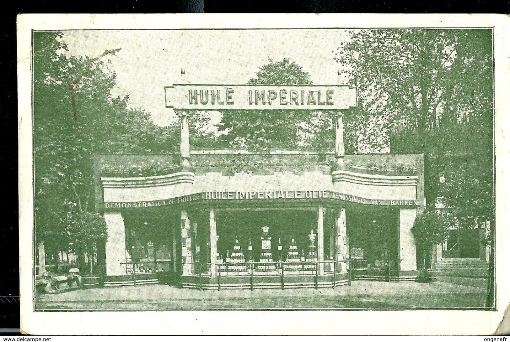 Carte-vue  (Huile Impériale - Expo Uni. De Anvers 1930) Obl MR  ( B 37 ) Pour Verviers - ...-1959