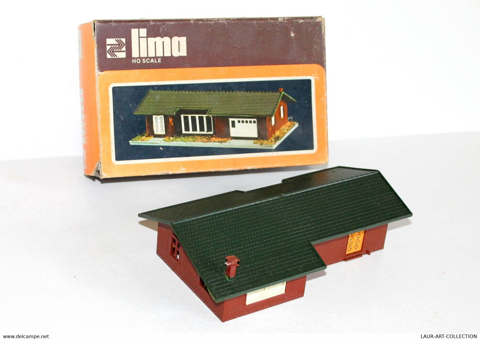 LIMA N°044 - MAQUETTE MAISON DE VILLE / CAMPAGNE - DECOR TRAIN - HO 1:87 + BOITE - MODELISME FERROVIAIRE   (2105.132) - Decoración