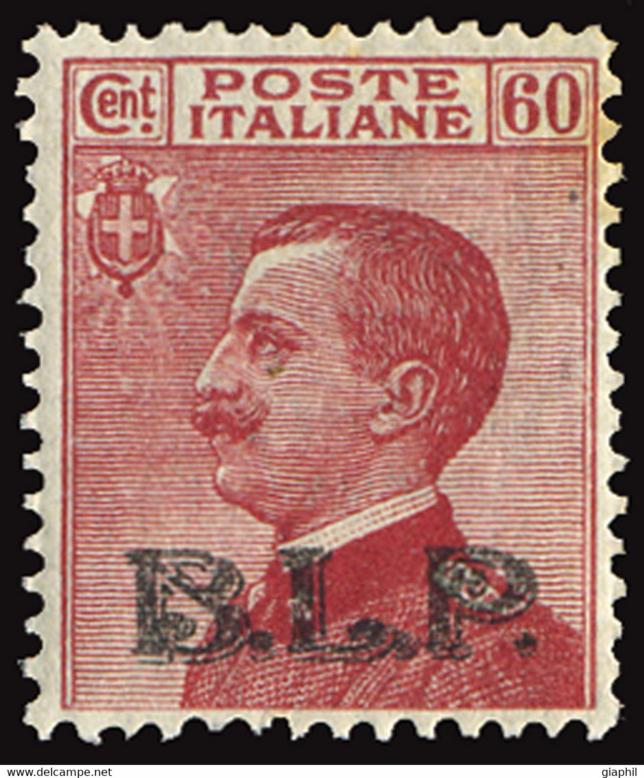 ITALY ITALIA REGNO 1922-23 60 C. B.L.P. (Sass. 11) LEGGERA OSSIDAZIONE * ED OFFERTA! - Timbres Pour Envel. Publicitaires (BLP)