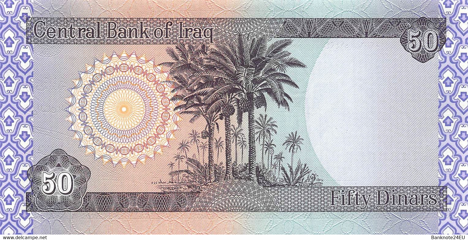 Iraq 50 Dinars 2003 Unc Pn 90 - Iraq