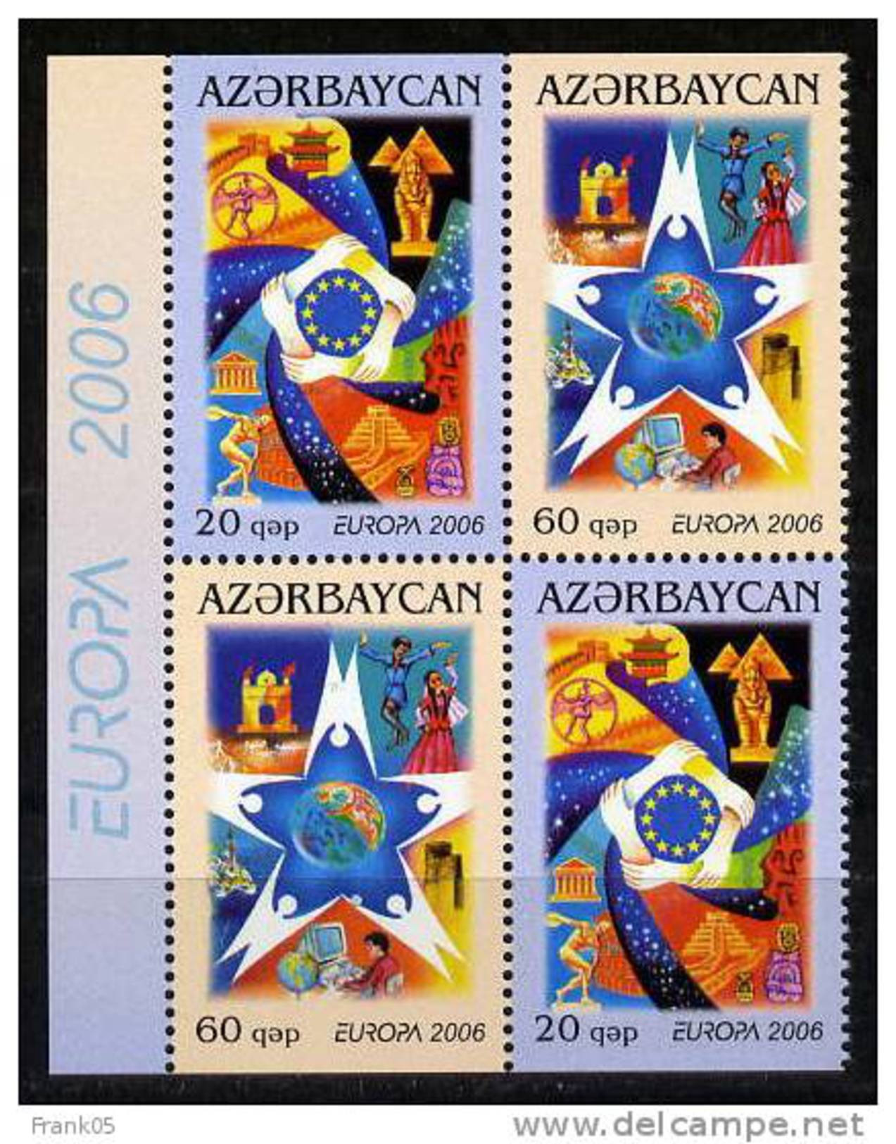 Aserbaidschan / Azerbaijan / Azerbaidjan 2006 HB/sheet From Booklet EUROPA ** - 2006