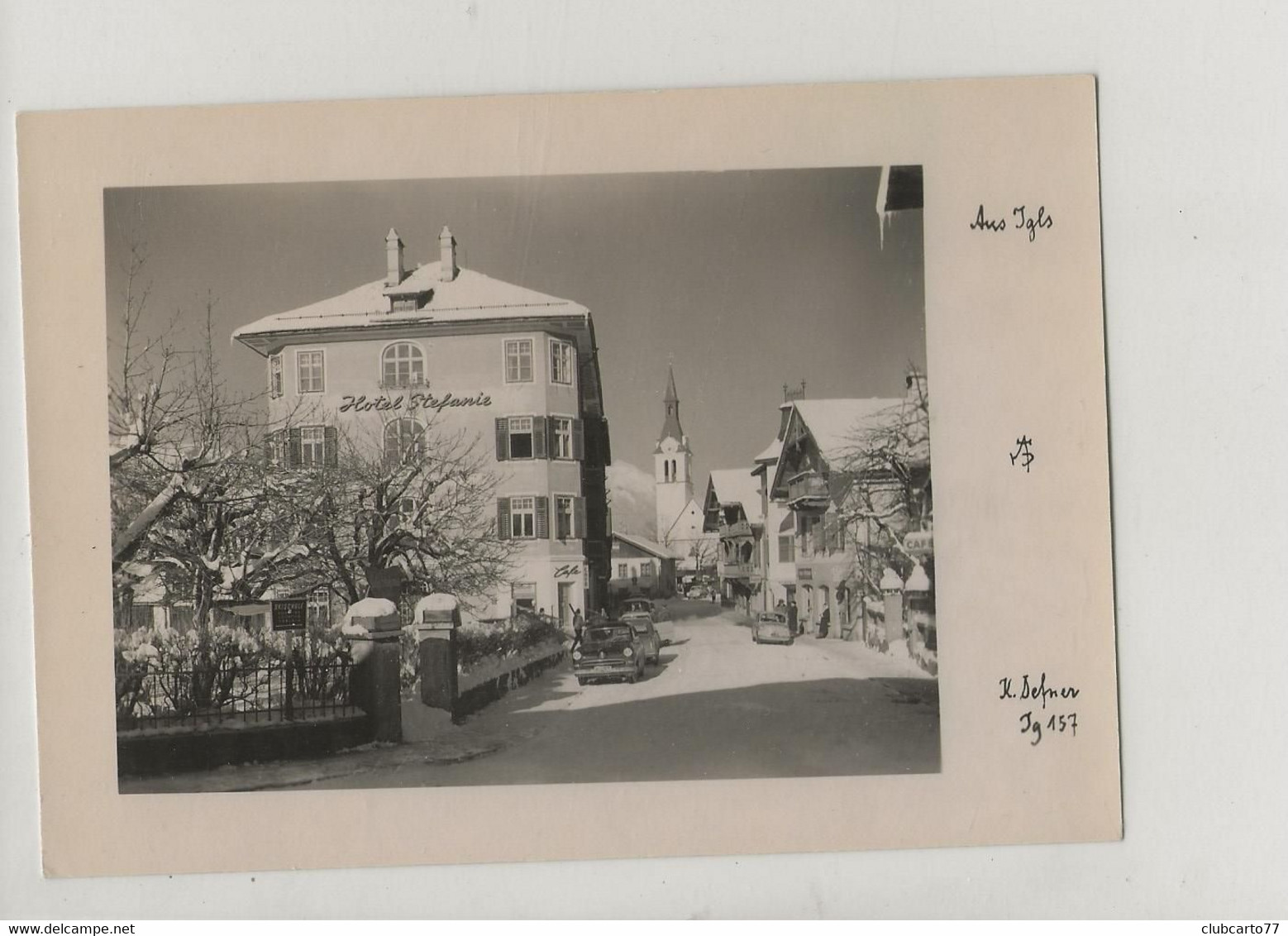 Igls (Autriche, Tyrol) : Hotel Stephanie Im 1950 GF. - Igls