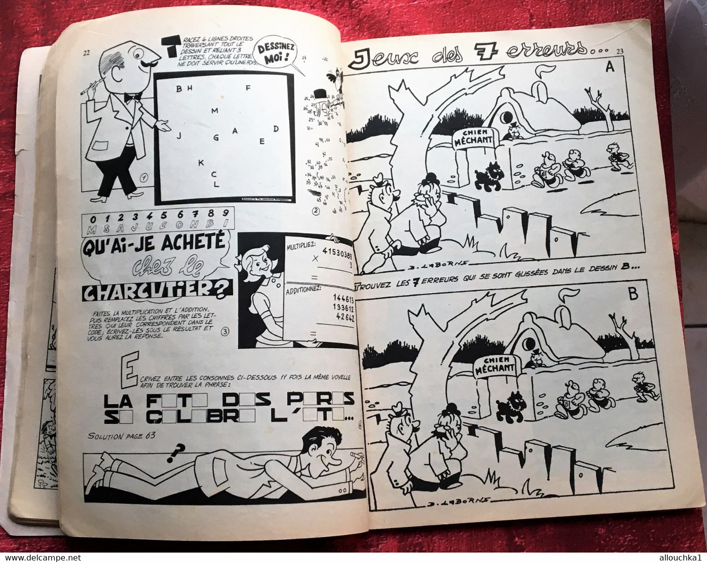 Séries: Pim Pam Poum-☛Pipo-15  juin 1969✔️Livre, BD, Revue BD(en français)✔️original-☛Tracassin-☛EDITION LUG- N°30