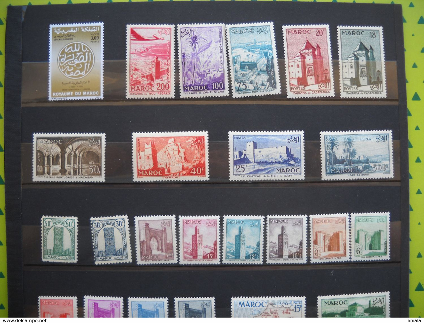 10647 Lot De  TIMBRES OBLITERES  MAROC - Other & Unclassified