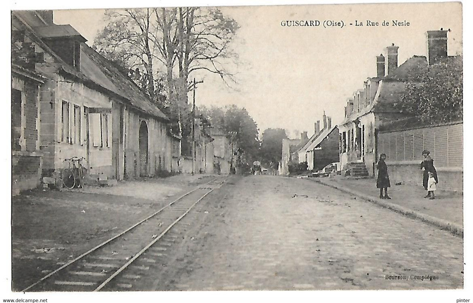 GUISCARD - La Rue De Nesle - Guiscard