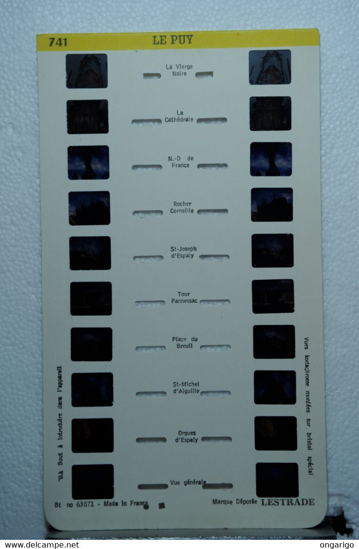 LESTRADE :    741    LE PUY - Visionneuses Stéréoscopiques