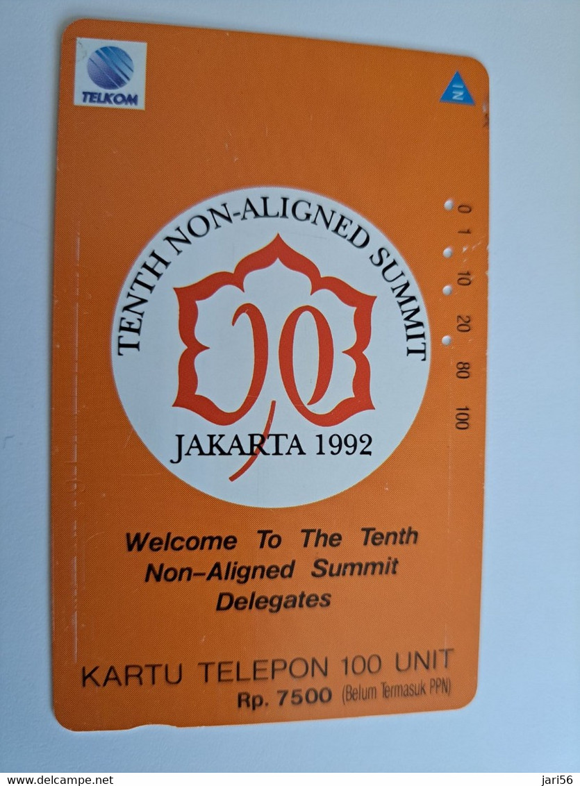 INDONESIA MAGNETIC/TAMURA  100 UNITS /  SUMMIT JAKARTA      MAGNETIC   CARD    **9779** - Indonesië
