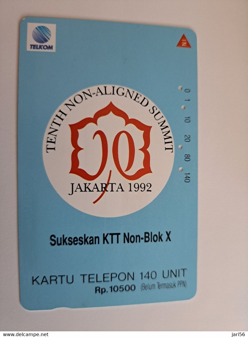 INDONESIA MAGNETIC/TAMURA  140 UNITS /  SUMMIT JAKARTA      MAGNETIC   CARD    **9780** - Indonésie