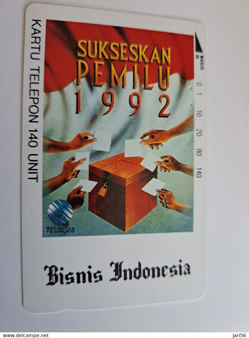INDONESIA MAGNETIC/TAMURA  140  UNITS /   BISNIS INDONESIA  BANK       MAGNETIC   CARD    **9789** - Indonesië