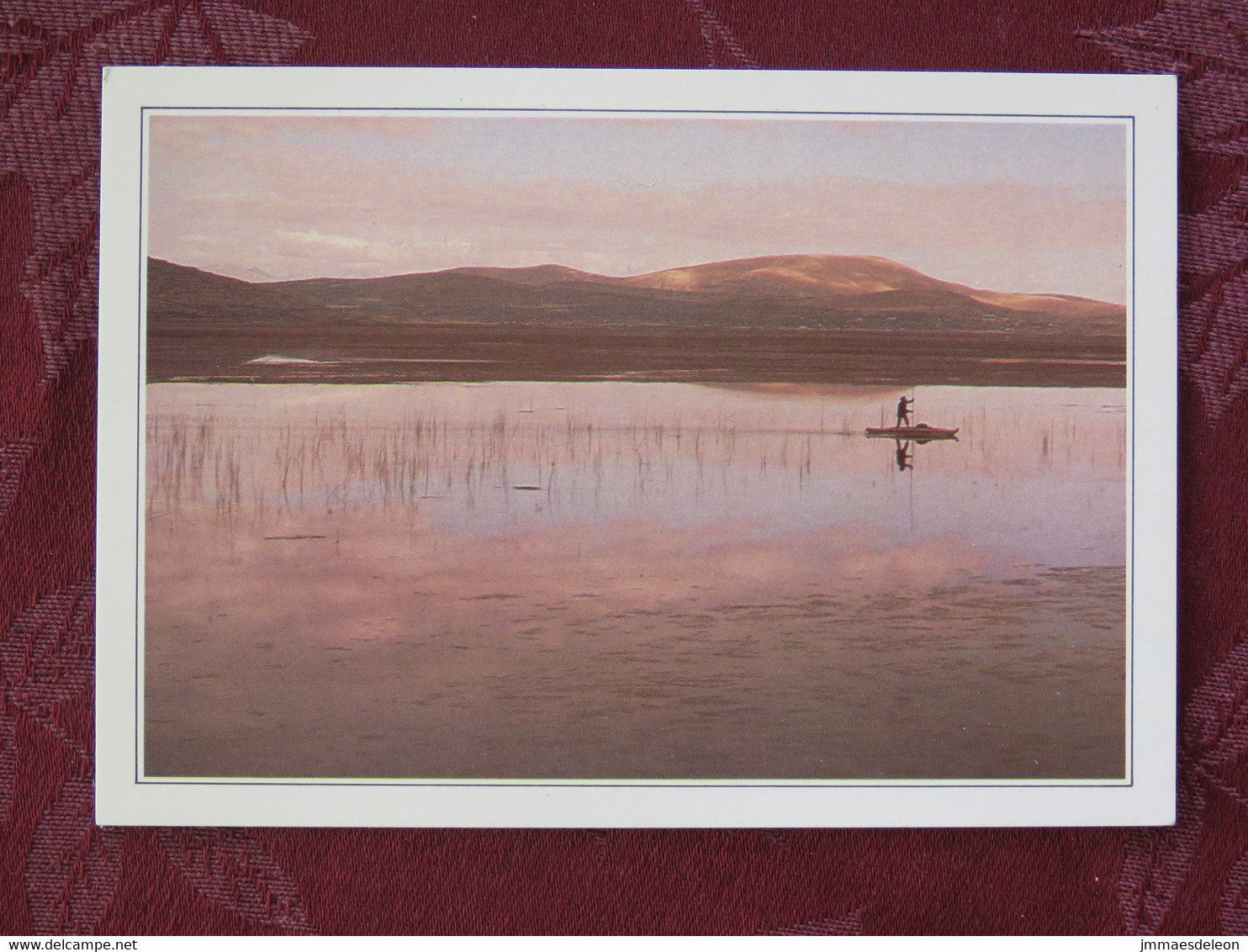 Bolivia 1988 Unused Postcard "Altiplano Titicaca Lake" - Bolivia