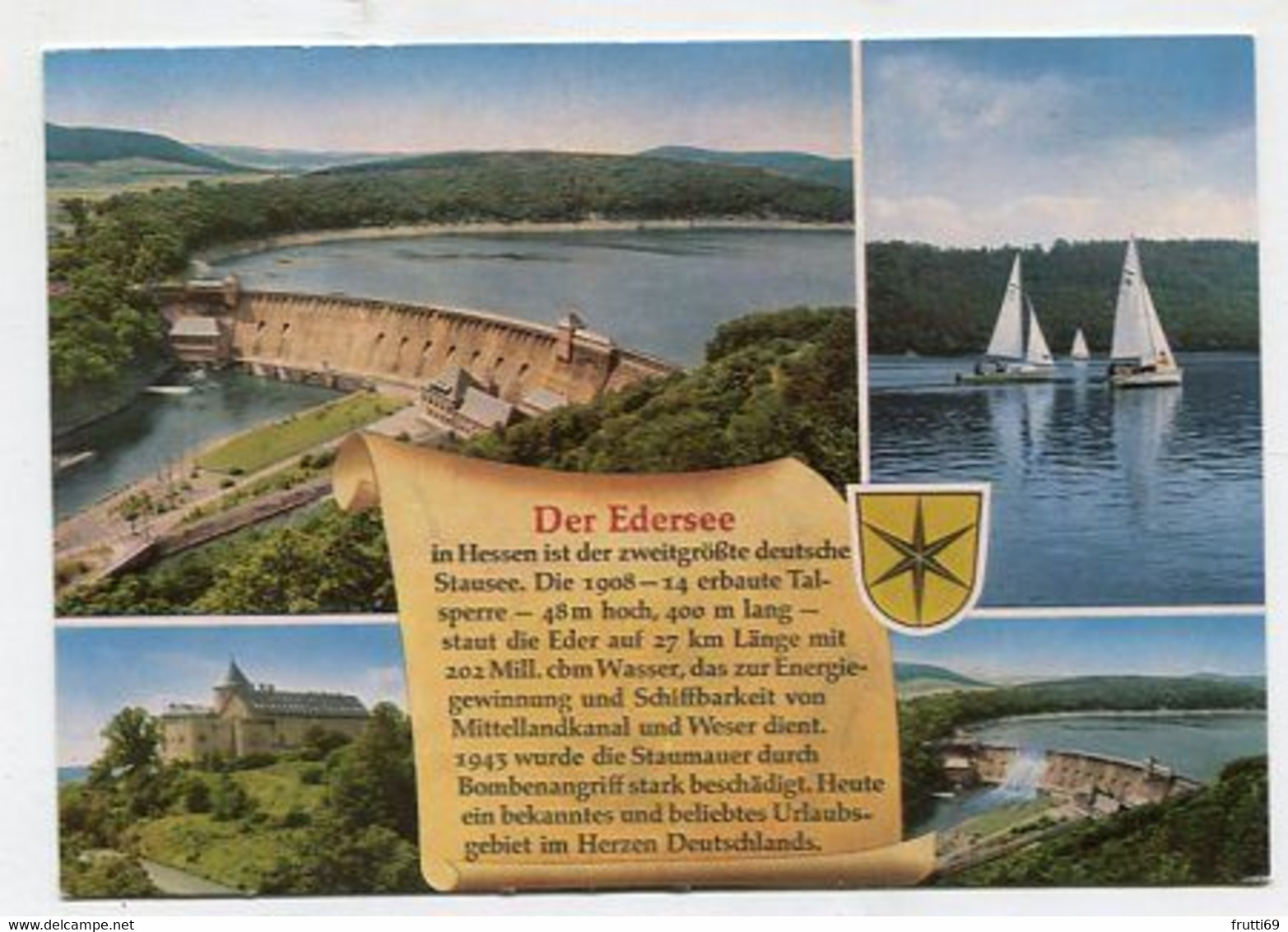 AK 058454 GERMANY - Edersee - Edersee (Waldeck)