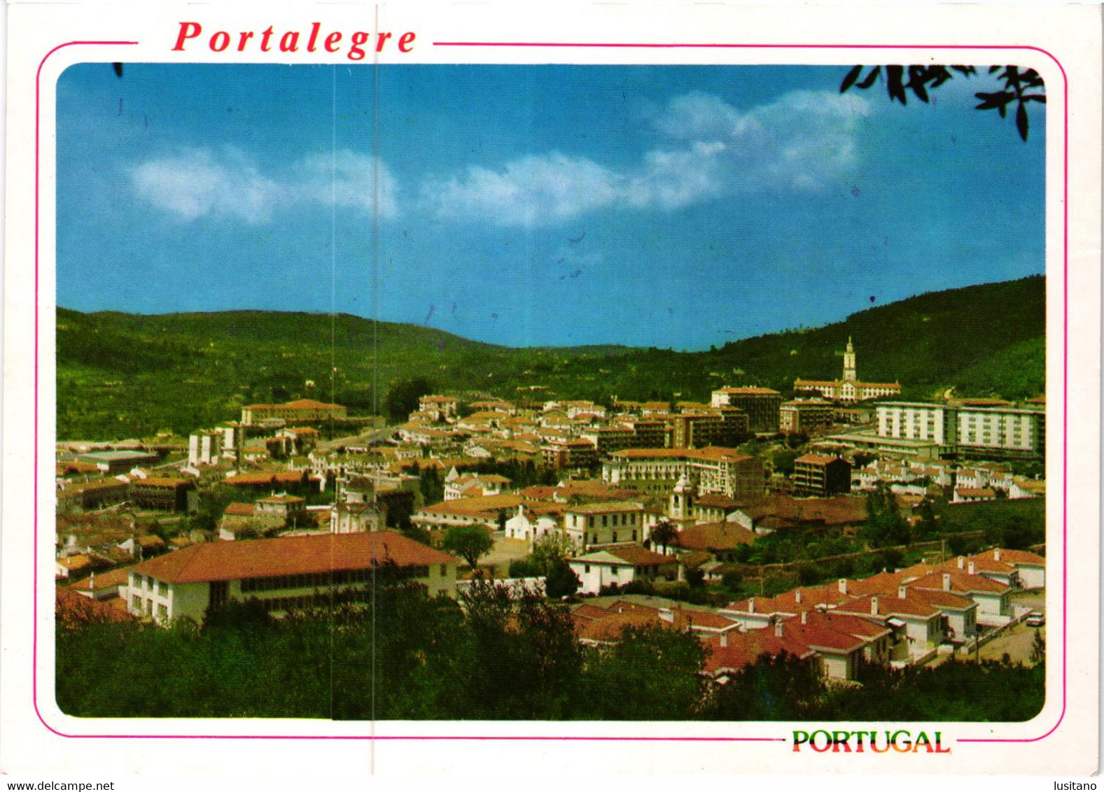 Portalegre, Vista Parcial Da Cidade Moderna,  Portugal - Portalegre