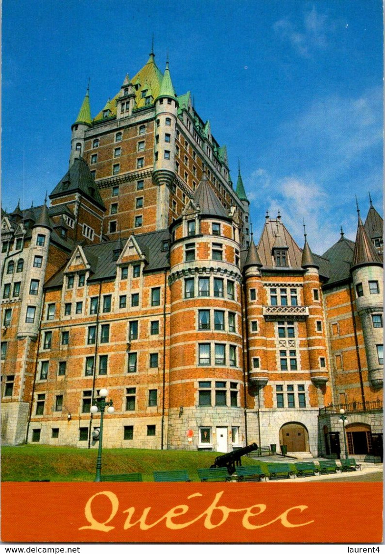 (1 G 8) Canada - Quebec - City Of Quebec - Québec - Château Frontenac