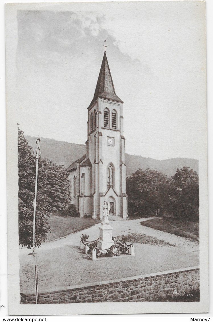 74 Hte Haute Savoie - St CERGUES Les VOIRONS - Eglise Et Monuments Aux Morts - Saint-Cergues