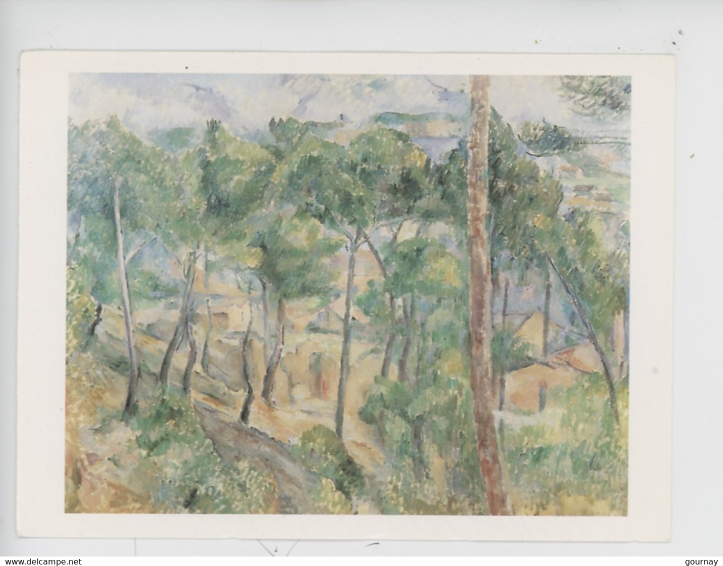 Paul Cézanne Marseille - Paysage à L'Estaque - Huile Sur Toile - L'Estaque